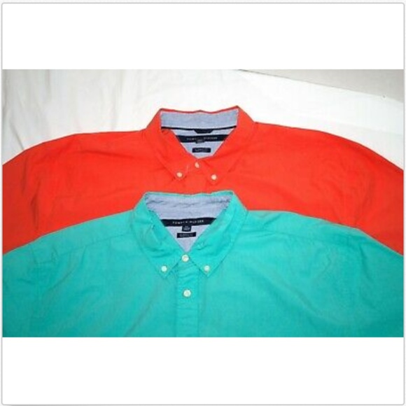 Tommy Hilfiger Other - Tommy Hilfiger Short Sleeve Button Down 2 Shirts